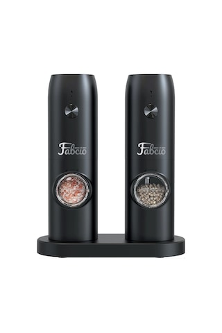 Fabcio Nero Elektrikli Otomatik Tuz Ve Baharat Öğütücü Şarjlı