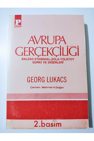 Avrupa Gerçekçiliği Balzac-Stendhal-Zola-Tolstoy-Gorki-Diğerleri