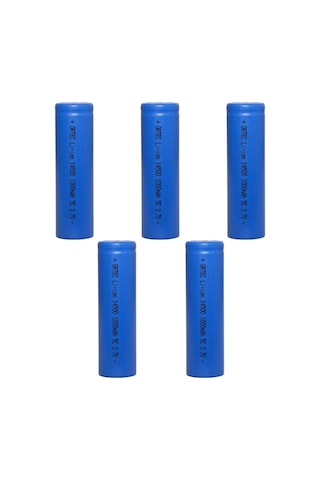 14500 3.7v Li-ıon 1000mah 5c Şarj Edilebilir Kalem Pil 5'li