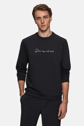 Twn Slim Fit Siyah Düz Sweatshirt 3ece25152792m Siyah