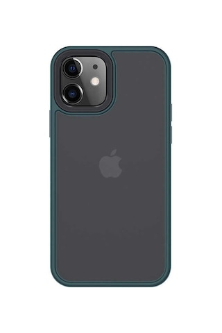 Benks Apple Uyumlu iPhone 12 Mini Kılıf Arkası Mat Buzlu Benks Hybrid Kapak ZORE-218641