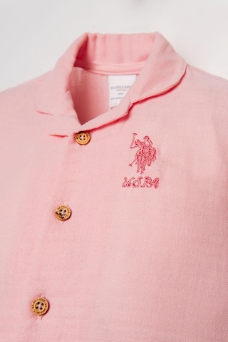 U.S. Polo Assn. Kız Bebek Takım Pudra-2293 Pudra