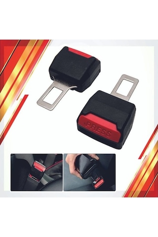 Extra Marketing Fiat Fiorino Uyumlu Emniyet Kemeri Yükseltici Adaptör Susturucu Toka 2 Adet