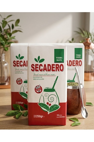 Secadero Yerba Mate Çayı-arjantin Çayı - 250 Gr X3 Adet İştah Kapatıcı Çay