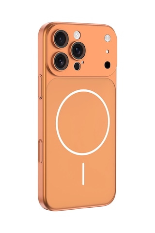 Apple Uyumlu iPhone 13 Pro Max Kılıf Zore M-safe Şarj Özellikli Kamera Korumalı Spark Kapak