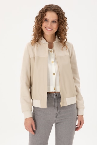 U.s. Polo Assn. Kadın Ekru Deri Mont-kaban 50297226-vr019 Ecru