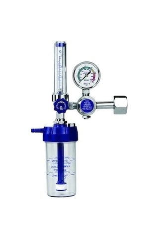 Oksijen Terapi Cihazı Oksijen Tüpü Başlığı Monometre