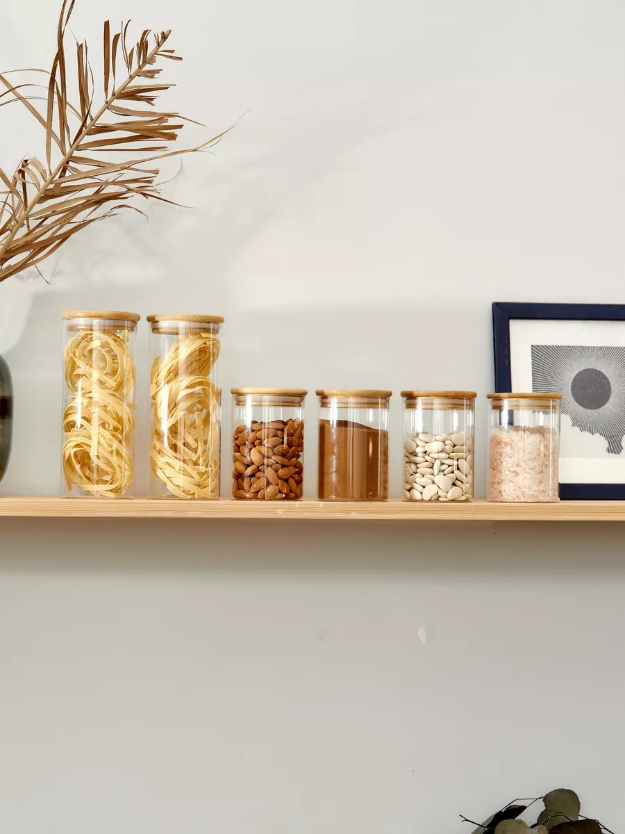 Beautihome Kuru Gıda Kapları, Set 2 Adet, 750 Ml 203404574