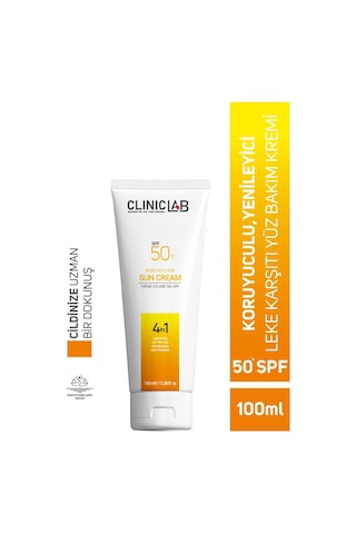 Cliniclab Besleyici ve Nemlendirici Güneş Kremi SPF50+ 100 ML