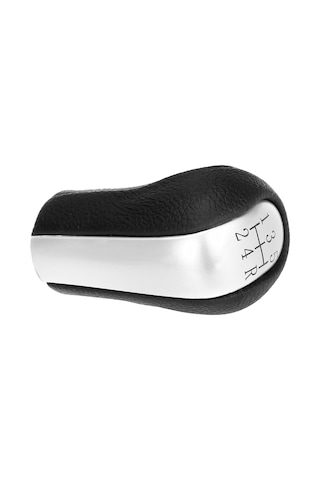 Yaozixa Toyota Corolla/rav4/verso/aygo İçin 5 Vitesli Abs+derili Değiştirme Vites Topu Siyah-gümüş Diğer