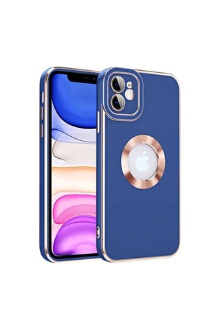 Apple Uyumlu iPhone 11 Kılıf Zore Kongo Kapak Lacivert