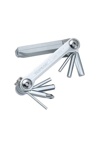 Topeak Lumitool 7 Bisiklet Alyan Anahtar Takımı Gümüş Siyah - Yeşil