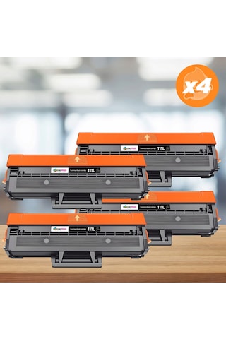 Samsung Mlt-d111l Uyumlu Toner 4'lü Paket / Xpress M2020 / M2022 / M2070 Yüksek Kapasiteli