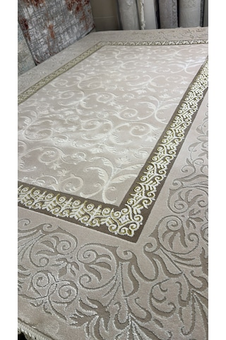 Dilek Halı İstinye 2954a Krem Salon Halısı 1krem