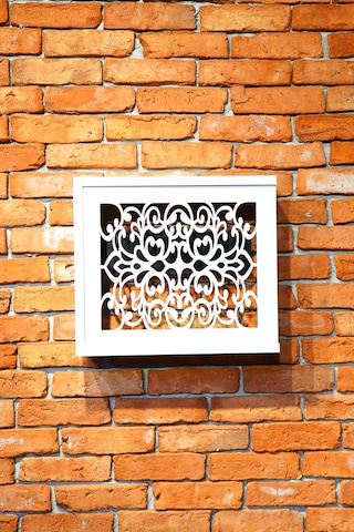 Modem Saklama Kutusu Sürgülü Yana Açılır 35 X 40 Motifli Beyaz