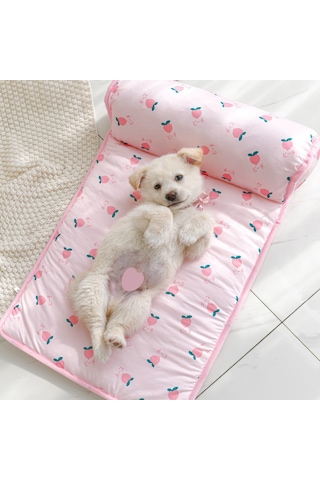 Maiyame Coolcore Buz İpek Serin Duygu Evcil Hayvan Pedi Kedi Köpek Kulübesi Matı 0