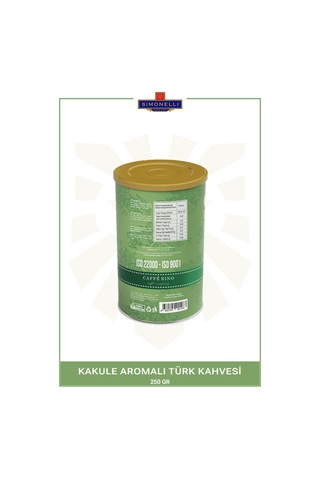 Caffe Rino Kakule Aromalı Türk Kahvesi 250 G