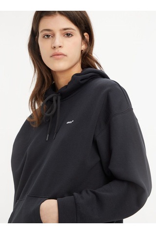 Levi's Kadın Kapüşonlu Siyah Sweatshirt - 001tz-0000 001
