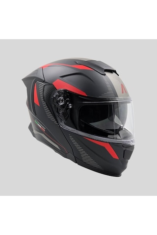 Arwic AR950 Torino Çene Açılır Ece-R 22.06 Motosiklet Kaskı Siyah