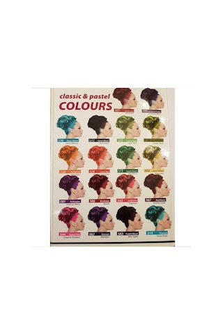 Jamaican Jeans Color Renkli Saç Boyası 250 Ml Rengi Sen Seç (347977687)