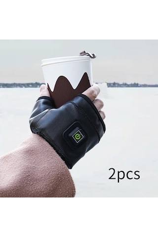 Suntek Elektrikli Isıtmalı Eldiven El Isıtıcısı L Siyah