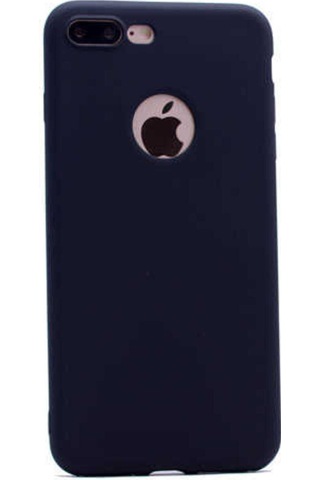 Apple Uyumlu iPhone 7 Plus Kılıf Zore Premier Silikon Kapak Siyah