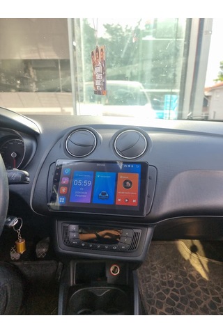 Seat Ibıza 2009-14 9" Uyumlu Androıd Multimedya Gerçek 2/32 Kablosuz Carplay Geri Görüş Kameralı 9"