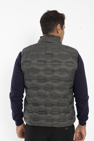 Crozwise Erkek Dolumlu Spor Outdoor Yelek Haki