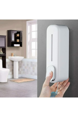 Yeni Model Sabunluk 350 Ml Duvara Monte Sıvı Sabunluk 2 Adet