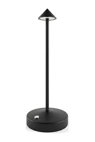 Panther Pt-705 Usb Şarjlı Dokunmatik Dimmerli Masa Lambası Siyah Çok Renkli