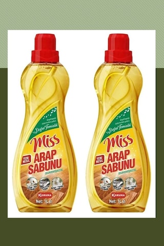 Miss Arap Sabunu 2 X 1 Lt 2'li Set