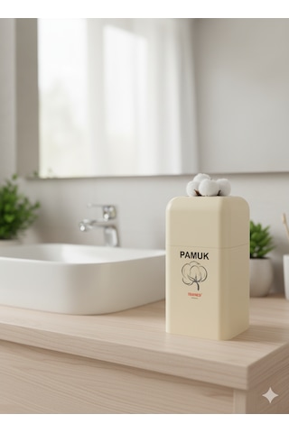 Pamuk Organizer Beyaz