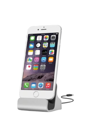 iphone Uyumlu 6 6S 7 7S 8 X Usb Kablolu Masaüstü Stand'Lı Dok Şarj Cihaz