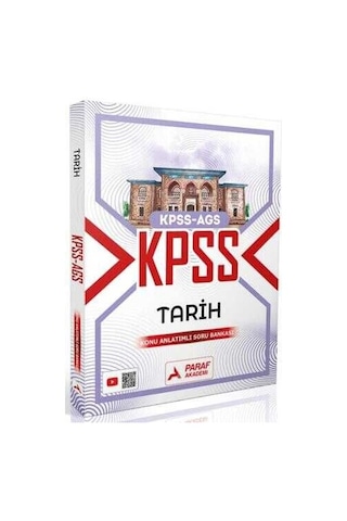 Paraf Yayınları Kpss Ags Tarih Konu Anlatımlı Soru Bankası