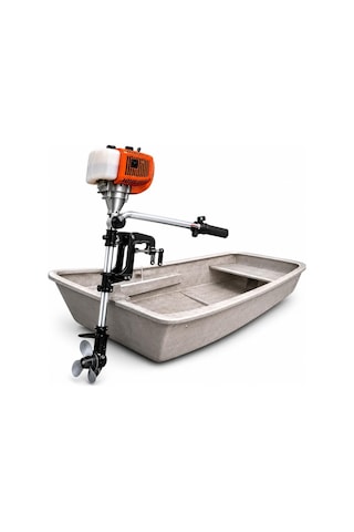 Algaride Wm60 2 Hp Benzinli Tekne Motoru 51.7cc 6500 Rpm 1.2l Yakıt Deposu