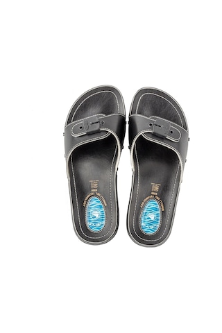 6500-1 Jelli Ekstra Taban Konforlu Ortopedik Kadın Terlik Siyah