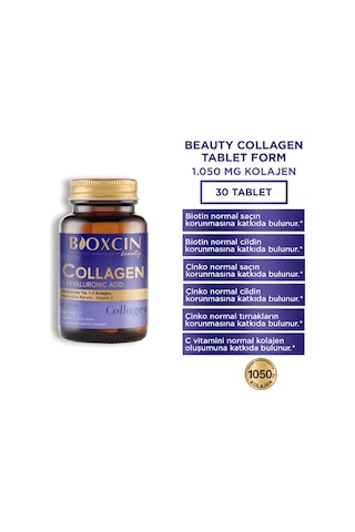 Bioxcin Beauty Collagen 30 Tablet - Tip1 Tip 3 Hidrolize Kolajen