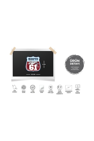 Rou94 Ozel Seri Route Trabzon 61 Sticker