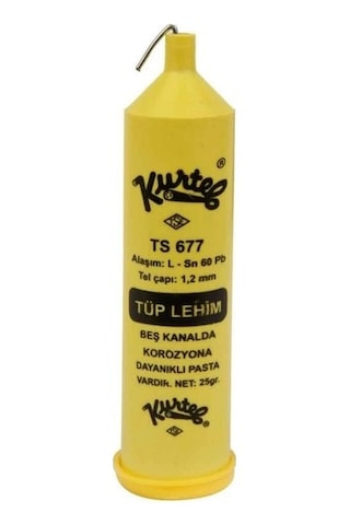 Kurtel Tüp Lehim 60/40 1.2 Mm 25 Gr Kurtel Tüp Lehim 60/40 1.2 Mm 25 Gr