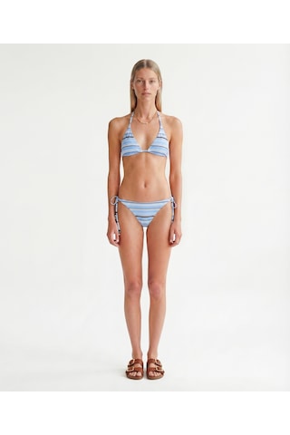 Yargıcı Üçgen Form Bikini Üst 26ykbw1033b 021 Mavi