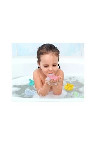 Babyjem Yumuşak Bebek Banyo Yıkama Süngeri 4 Adet