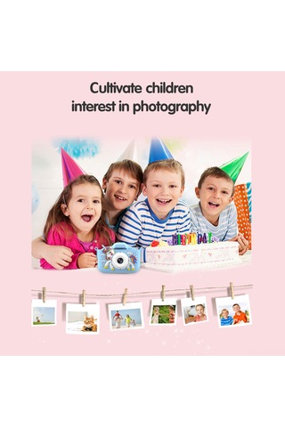 Kangvka Çocuklar İçin 48mp Çift Kameralı 1080p Hd Dijital Fotoğraf Makinesi, 2.0 Ips Ekran, 32gb Hafıza Kartı, Otg Özellikli, Mor