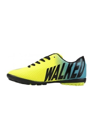 Walked Erkek Çocuk Halı Saha Ayakkabısı Sarı