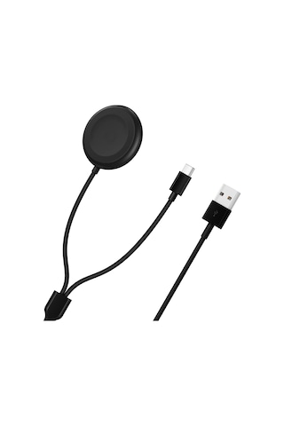 Samsung Uyumlu Watch 2in1 Manyetik Şarj Aygıtı + Type-C USB Kablo AL3429