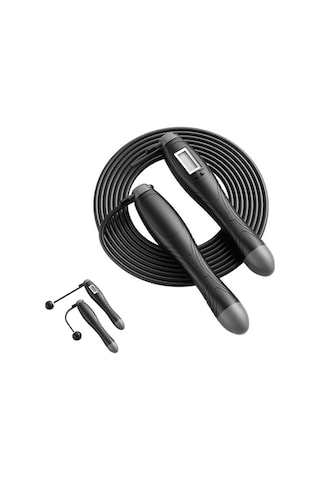 Exeo Dijital Ekranlı Sayaçlı Atlama İpi + Egzersiz Topları