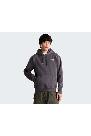 The North Face U Nse Slopes Relaxed Hoodıe - Graphıc Unisex Outdoor Sweatshirts Nf0a8ja7rhı1 Gri