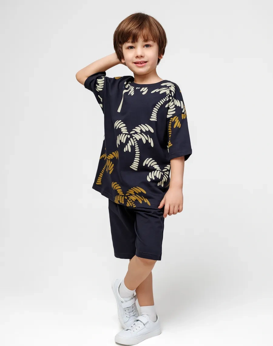 Rolypoly Yazlık Tişört Ve Şort Takımı 360599111 Mavi