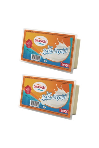 Güneşoğlu Kaşar Peyniri 2 x 600 G