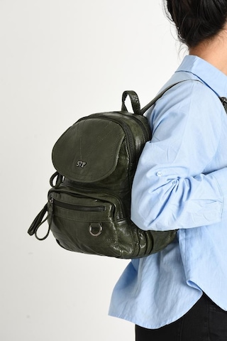 Y.s.deri Mini Boy Kadın Sırt Çantası Vegan Deri Bayan Sırt Çantası 27 20 Cm Yumuşak Doku Çok Cepli 001