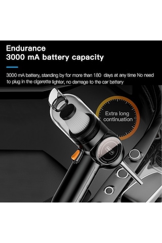 Novahub 120w Kablosuz Süpürgesi - Ev Ve Araç İçin Taşınabilir Şarjlı Süpürge - Siyah/beyaz